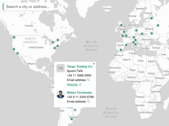 basic-map product screenshot